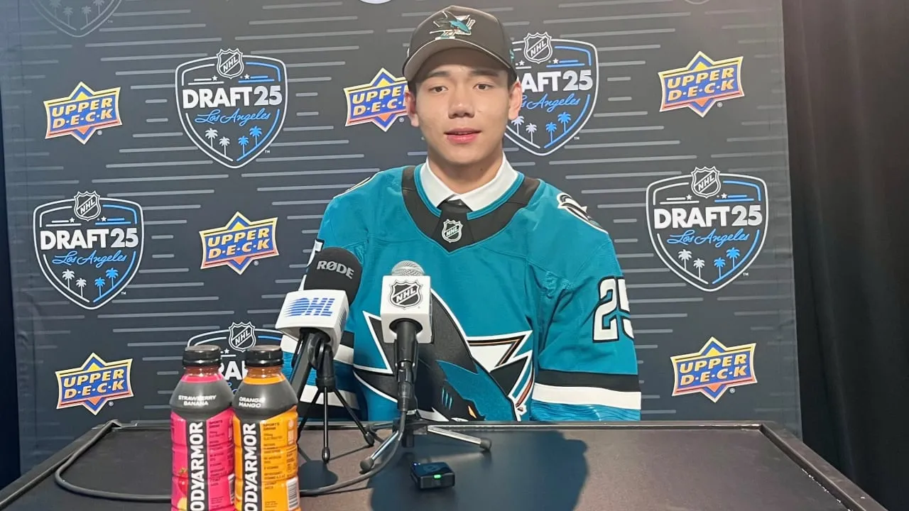 Prospek Sharks Wang Terinspirasi oleh Pertandingan NHL di Negara Asalnya