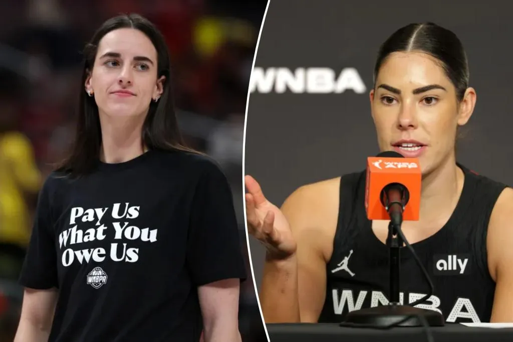 Kelsey Plum dengan Canggung Menyindir Ketidakhadiran Caitlin Clark di Pertemuan Pemain Tim All-Star