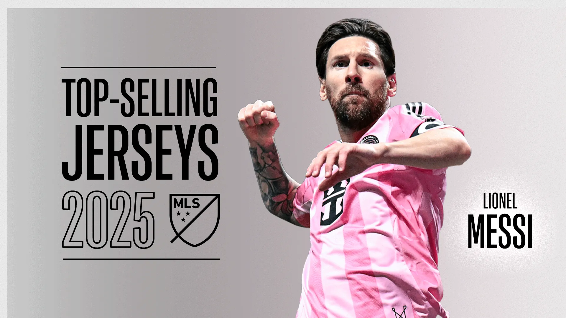 Lionel Messi Pimpin Penjualan Jersey Terlaris MLS pada 2025