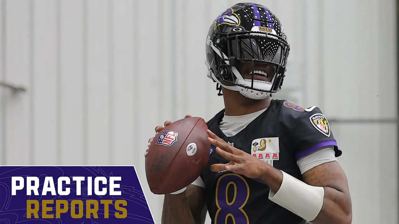 Kehadiran Kuat di Awal OTAs Ravens | Laporan Latihan