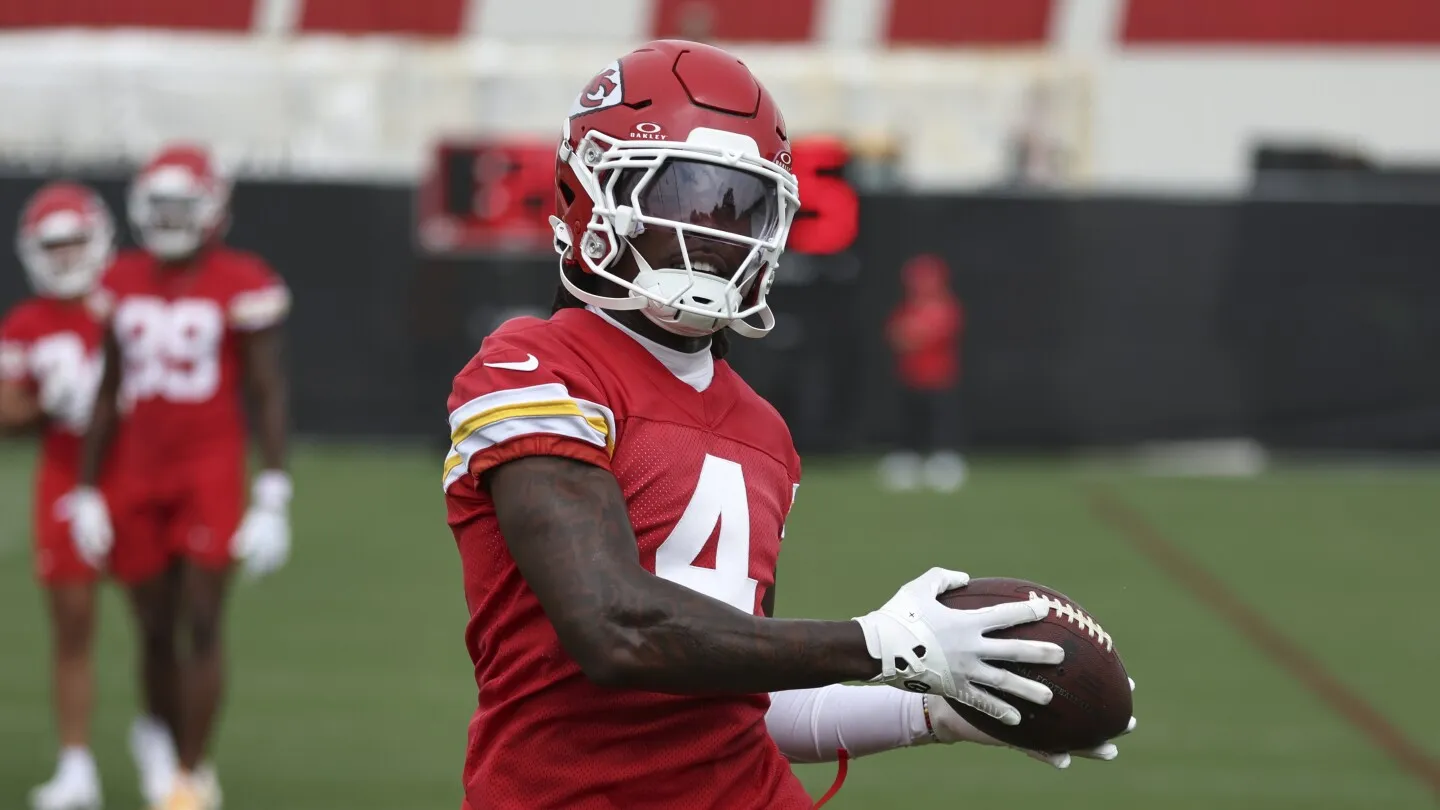 Andy Reid: Rashee Rice, Josh Simmons "siap" untuk pemusatan latihan